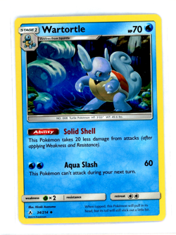 Wartortle 34/214 Unbroken Bonds (Premium Collection Cosmos Holo Pokemon Card NM - Image 1
