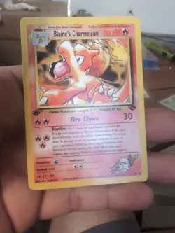 Lot of 5 Gym Challenge Pokemon Cards - Image 3
