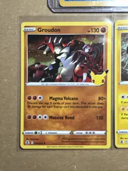 Pokemon Celebrations Card Lot - Dark Gyarados Cleffa Zamazenta Groudon Zekrom - Image 4