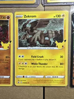 Pokemon Celebrations Card Lot - Dark Gyarados Cleffa Zamazenta Groudon Zekrom - Image 5