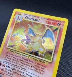 Pokemon TCG Charizard 1999 Holo Rare Card 4/102 Base Set Unlimited SUPER CLEAN - Image 5