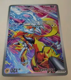 Pokemon TCG Zeraora Stellar Crown Holo Card 151/142 Sv07 - Image 3