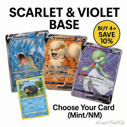 Pokemon Scarlet & Violet Base - EX & Cosmo Holo - Choose Your Card (Mint/NM) - Image 2