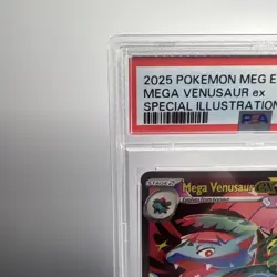 PSA 9 Mega Venusaur EX Special Illustration Rare Mega Evolution Pokemon Card - Image 2