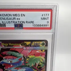 PSA 9 Mega Venusaur EX Special Illustration Rare Mega Evolution Pokemon Card - Image 3