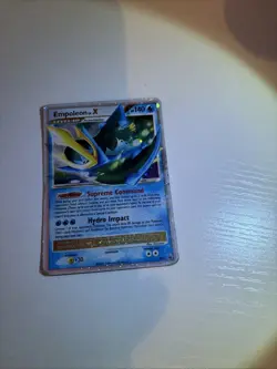 Pokemon TCG Empoleon LV.X Black Star Promotional Holo Card DP11 - Image 1