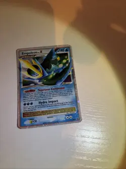 Pokemon TCG Empoleon LV.X Black Star Promotional Holo Card DP11 - Image 2