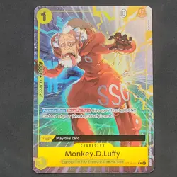 Monkey D Luffy ST29-012 Parallel Starter Deck Promo One Piece Card English - Image 1