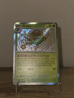 Pokemon Gloom TCG Card 093/091 Paldean Fates Baby Shiny Rare NM Condition - Image 2