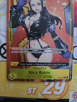 Nico Robin (Alt Art) ST29-009 Starter Deck Promo Card, Egghead English - Image 3