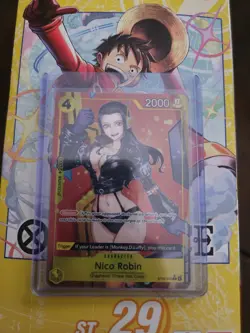Nico Robin (Alt Art) ST29-009 Starter Deck Promo Card, Egghead English - Image 5