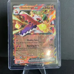Pokemon Skeledirge EX Scarlet & Violet Black Star Promos NM Holo Card 34/134 - Image 1