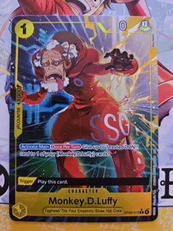 Monkey D Luffy ST29-012 Parallel Starter Deck Promo One Piece Card English - Image 1