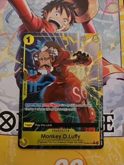 Monkey D Luffy ST29-012 Parallel Starter Deck Promo One Piece Card English - Image 2