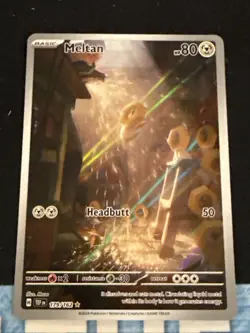 Meltan Holo Pokemon TCG Card SV05: Temporal Forces 179/162 - Image 1