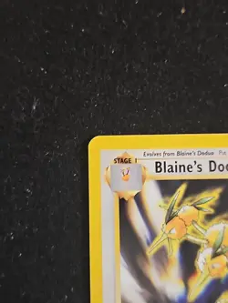 Pokemon TCG Blaine's Dodrio Gym Challenge 32/132 Unlimited Uncommon Card - Image 2