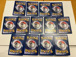 Vintage Pokemon Team Rocket “Dark” Card Lot - 11 Cards - Dark Eeveelutions - Image 3