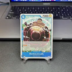 Monkey.D.Luffy - (058) OP11-058 A Fist of Divine Speed Release Event Card NM/M - Image 1