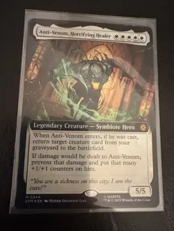 MTG Marvel Spider-Man - Anti-Venom, Horrifying Healer - Extended Mythic 0244 NM - Image 1