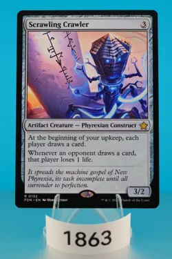 MTG Scrawling Crawler Foundations Regular #132 - Image 1