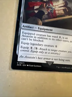 MTG Brotherhood Regalia ACR 0071 R NM Regular - Image 3