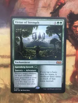 Virtue of Strength Wilds of Eldraine Regular - Image 1