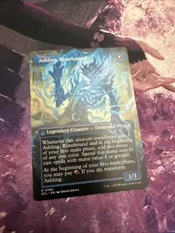 Ashling Rekindled MTG ECL Lorwyn Eclipsed Rare 290 Borderless NM - Image 2