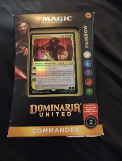 MTG Dominaria United Commander Deck Painbow, Preconstructed, Sealed - Image 1