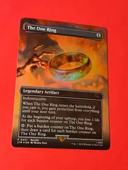 The One Ring Foil The Lord of the Rings 451 LP x1 MTG Magic: the Gathering - Image 5