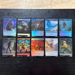 MTG *10x Goblin | Assorted double Sided foil Token* (NM) Magic the Gathering - Image 2