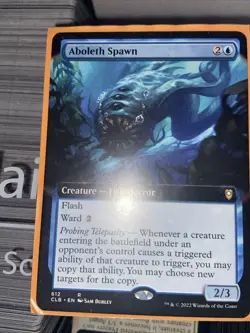 Aboleth Spawn (Extended Art) Commander Legends: Battle for Baldur's Gate Regular - Image 2