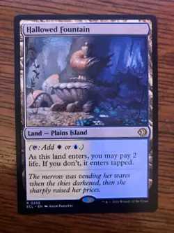 Hallowed Fountain - Lorwyn Eclipsed - NM - Free Shipping - Magic The Gathering - Image 1