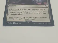Snuff Out - 285 - NM - Commander: FINAL FANTASY - MTG - Image 2