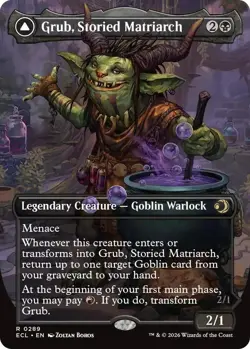 1x Grub, Storied Matriarch Borderless (Lorwyn Eclipsed) - Image 1