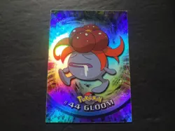 1999 Topps Pokemon Rainbow Foil #44 Gloom Holo Blue Logo Series 1 TV 1st - Image 1
