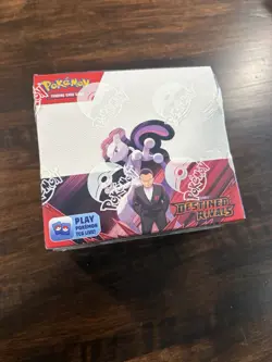 Pokemon Destined Rivals Booster Box - New, Sealed - Image 1
