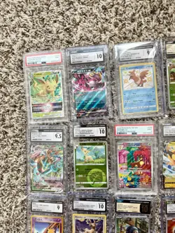 Pokemon PSA and CGC 18 Graded Cards Slabs Lot - Image 2