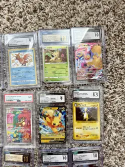 Pokemon PSA and CGC 18 Graded Cards Slabs Lot - Image 3