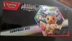 POKEMON TCG SCARLET & VIOLET 8.5 PRISMATIC EVOLUTIONS SURPRISE BOX NEW SEALED - Image 1