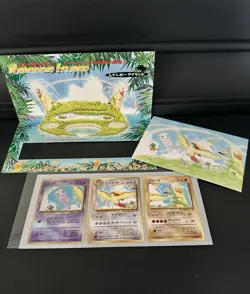 Pokemon Southern Islands, Rainbow Island, Japanese, Mew Reverse Holo, Sealed - Image 3