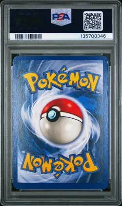 1999 POKEMON FOSSIL #5 GENGAR-HOLO 1ST EDITION PSA 7 - Image 2
