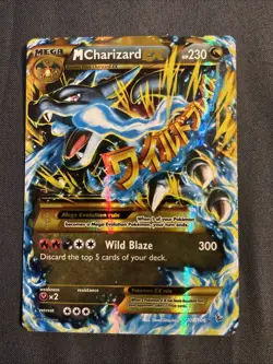 2014 POKEMON XY FLASHFIRE ULTRA RARE #108 M CHARIZARD EX Near Mint Clean B - Image 1