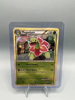 2010 Pokemon Meganium #26 (Holo) HeartGold & SoulSilver - NM/LP | Fast Shipping - Image 1