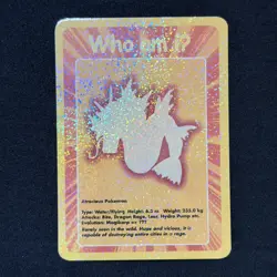 Gyarados (130) - C07 - 2004 Pokemon Funskool - Who Am IU - Pack Fresh - Image 5