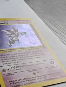 Pokemon TCG - Haunter 6/62 - Holo Unlimited - Fossil Unlimited [Lightly Played] - Image 4