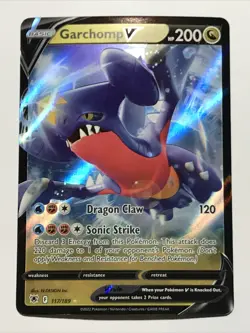 Garchomp V - 117/189 Ultra Rare Astral Radiance Pokemon TCG NM USA Seller - Image 2