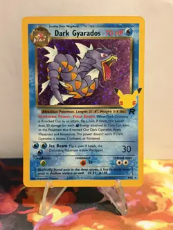 Pokemon TCG - Dark Gyarados 8/82 Celebrations Classic Collection Holo Rare - Image 1