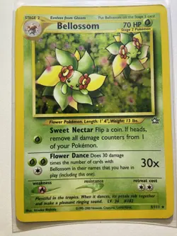 Bellossom - 3/111 - Pokemon Neo Genesis - Unlimited - Holo Rare - NM/LP - Image 1