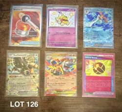 🔥 Pokemon EX Lot 126 | Mega Camerupt Quaquaval Bouffalant | Free Ship 🚀 - Image 1