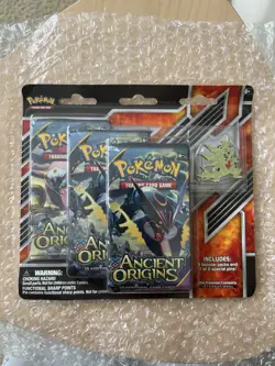 Ancient Origins Blister 3-Pack Tyranitar Pin Pokemon TCG - Image 1